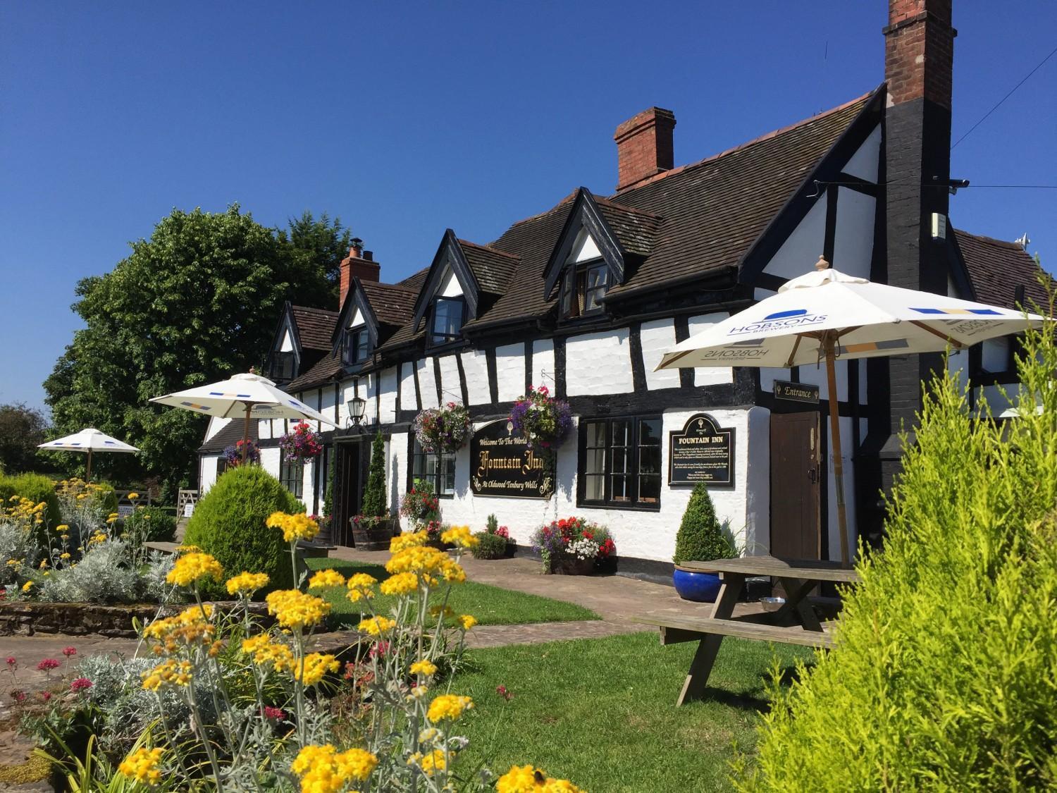 The Fountain Inn Tenbury Wells Zewnętrze zdjęcie
